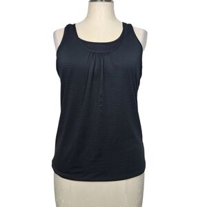 Prana Layered Mika Black Tank Top S